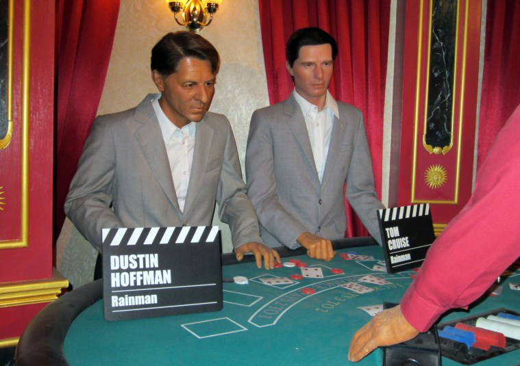 Dustin Hoffman and Tom Cruise