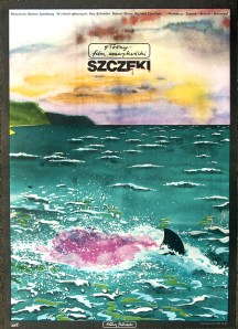 This is the Polish poster for Jaws. Trust me, it's nowhere near as crazy as the other ones in this article.