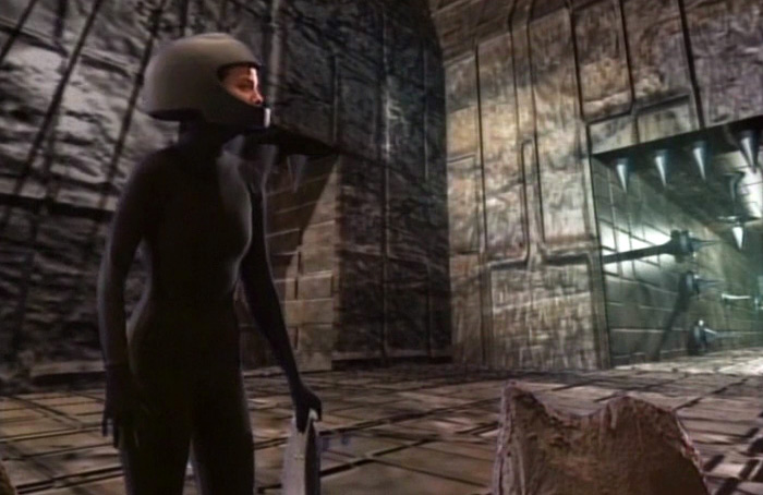 "Where am I?" "You're in a room..." "CAREFUL, TEAM"