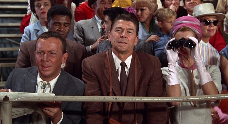 "Nancy, I bought these front row seats so you wouldn't have to bring those fucking binoculars"