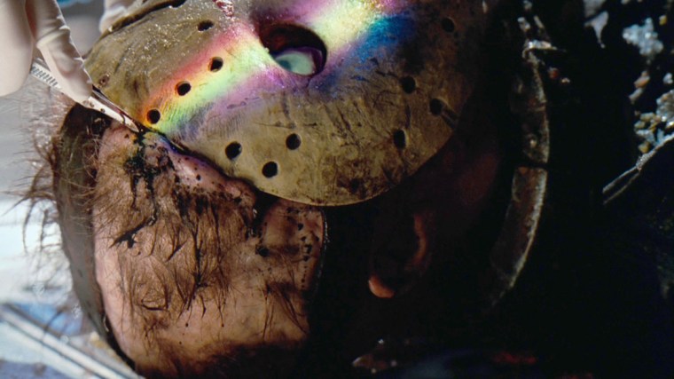 And, naturally, it wouldn't be a Friday The 13th film if Jason didn't lose his mask at some point