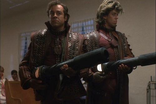 Or alien bounty hunters turning up with fucking massive guns, incidentally