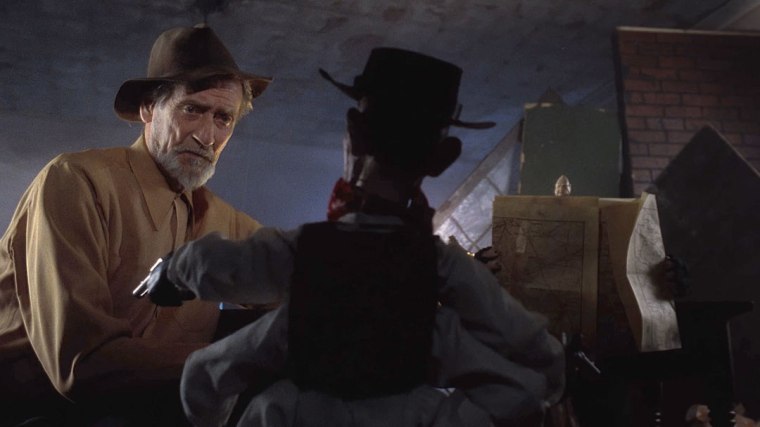 "My God, he's got six arms. And yet I bet he only has one arse"