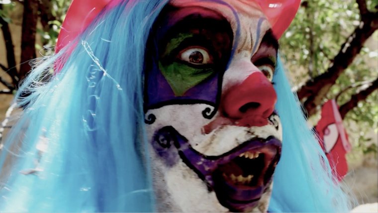 "You think I'm a clown? You're the one who's watching this fucking film"