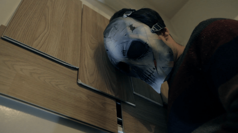 There's a wee lassie outside this door and it's bloody unnerving to say the least