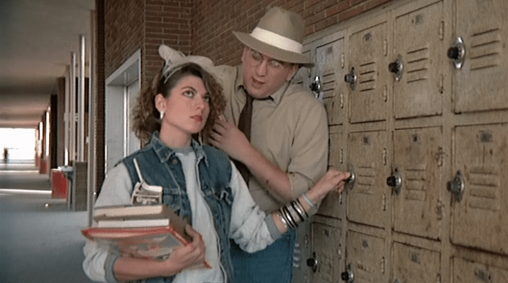 And, naturally, none of the girls at school want to know him. Probably because they're seemingly played by 35-year-olds