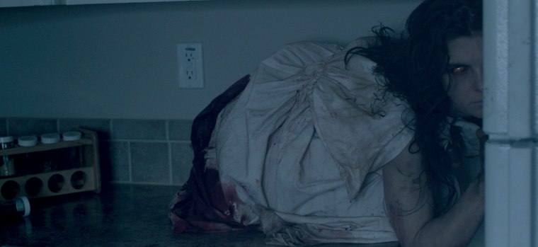 Get down from there, I need to plug in the kettle