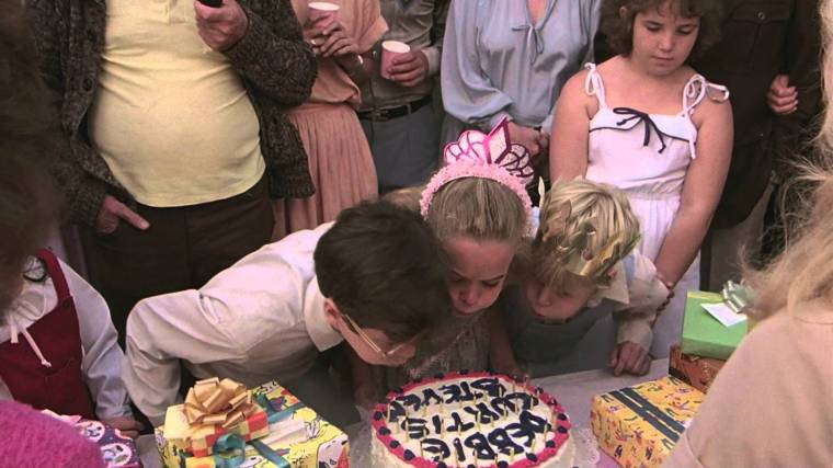 It also features candle-blowing, of which Halloween had none. You lucky bastards, you