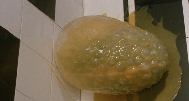 "I'm no expert, doc, but I'm pretty sure my testicle isn't supposed to look like that. Or be detachable, for that matter"