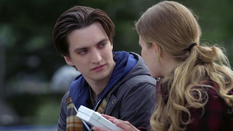 "Are you a vampire? Him off Twilight was a vampire." "Well, sometimes my gums bleed when I brush my teeth. Does that count?" "Does it fuck like, mate"