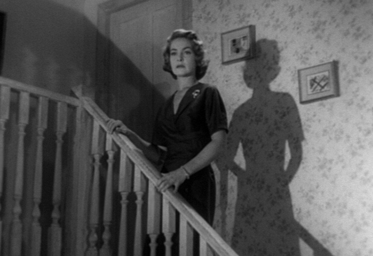 "Darling, he's glued my hands to the banister. I think you might be right about him"